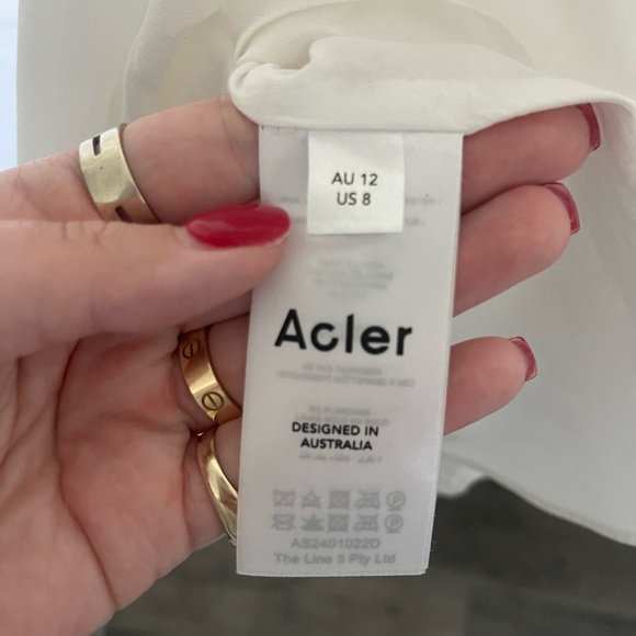 Acler White Strapless Dress - Picture 2 of 6